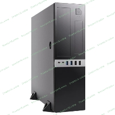 Компьютерный корпус с блоком питания 300Вт. Сase Foxline mATX Desktop 300W, 2xUSB 3.0, 2xUSB 2.0, toolless, Black, 8см. fan, powercord