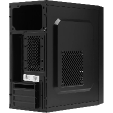 Компьютерный корпус Accord ENTRY ACC-242B черный без БП mATX 2xUSB 2.0 audio