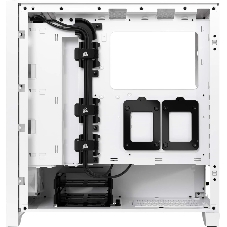Компьютерный корпус без блока питания Corsair iCUE 4000D RGb Airflow, Midi-Tower, TG, 3x120мм RGb, 1xUSB-A 3.2, 1xUSB 3.2 Type-C, E-ATX, ATX, mATX, mITX белый