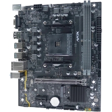 Материнская плата AFOX B550-MA-V4, AM4, AMD B550, 2xDDR4, 4xSATA, 1xM.2, 1xPCIe 3.0 x16, 1xPCIe 3.0 x1, 1xVGA, 1xHDMI, 1xDP, 1x1Gb LAN, 4xUSB-A 5Gbps, 2xUSB-A 2.0, 5.1, mATX