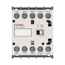 Миниконтактор YON DMC009 9A 4кВт AC3 3P кат. 220В AC 1НО YON DMC009-3C10A230