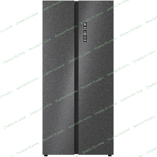 Холодильник Lex LSB525BMID темно-серый двухкамерный 304/206л морозилка сбоку, No Frost, Side by Side