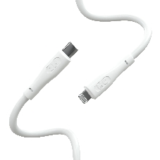 Кабель MORE CHOICE (4620202553119) K60ia 2м USB 3.0A PD 27W для Lightning ng 8-pin Type-C - 2м, белый
