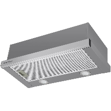 Вытяжка встраиваемая Maunfeld VS Light 60 нержавеющая сталь, 60 см, 520 куб. м/ч, 56 дБ