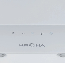 Наклонная вытяжка Krona HELGA 600 белый S