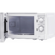 Микроволновая печь HOME HMM207AW белый, 20 л, 700 Вт, переключатели - поворотный механизм