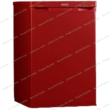 Холодильник Pozis RS-411 рубиновый однокамерный 84/14 л морозилка сверху, капельная система