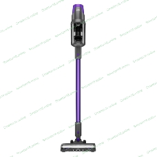 Пылесос вертикальный Centek CT-2572 фиолетовый/черный, питание от аккумулятора, 230 Вт, уборка сухая, пылесборник 1.2 л, работа от АКБ max 90 мин