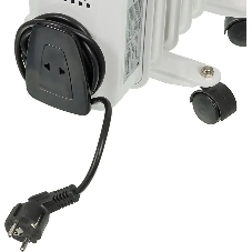 Обогреватель масляный Ballu Classic BOH/CL-07WRN (7 секций), белый, 1500 Вт, 20 м2, термостат