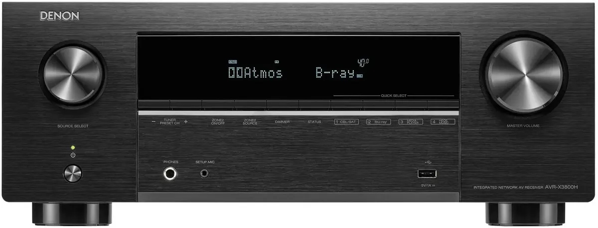 Ресивер AV Denon AVCX3800HBKE2 9.2 черный