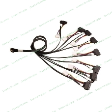 Кабель ACD-60006-ZC Slimline SASx8 (SFF8654) -to- 8x U.3 Direct, 1M, (аналог Broadcom 05-60006-00) 30