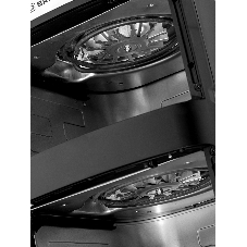 Аэрогриль BRAYER 2051BR черный, 2800 Вт, 13 л, сенсор, 10 программ