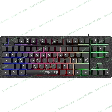 Клавиатура проводная Defender Dark Lord GK-580, USB, черный