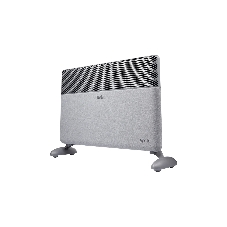 Конвектор электрический Ballu Apollo digital INVERTER Moon Gray BEC/ATI-1501 серый, 1500 Вт, 20 м2, термостат, дисплей, WiFi