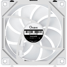 Вентилятор для корпуса Fan Ocypus Gamma F12 UNI WH ARGB REVERSE BLADE 3 IN 1 PWM белый