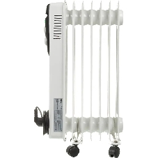 Обогреватель масляный Ballu Classic BOH/CL-07WRN (7 секций), белый, 1500 Вт, 20 м2, термостат