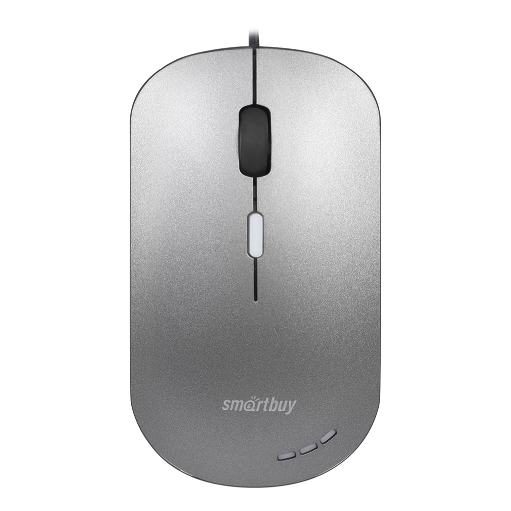Мышь проводная Smartbuy (SBM-288-G) серый металлик