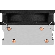 Кулер ExeGate Wizard EXX200-PWM.RGB (Al+Cu, 2 тепл.трубки, LGA775/1150/1151/1155/1156/1200/1700/1851/AM2/AM2+/AM3/AM3+/AM4/AM5/FM1/FM2/754/939/940, TDP 95W, Fan 90мм, PWM, 800-2400RPM, Hydro bearing, 4pin, 11-24db, 305г, RGB подсветка, с термопастой, на защелках, RTL)