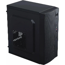 Компьютерный корпус Accord ENTRY ACC-242B черный без БП mATX 2xUSB 2.0 audio
