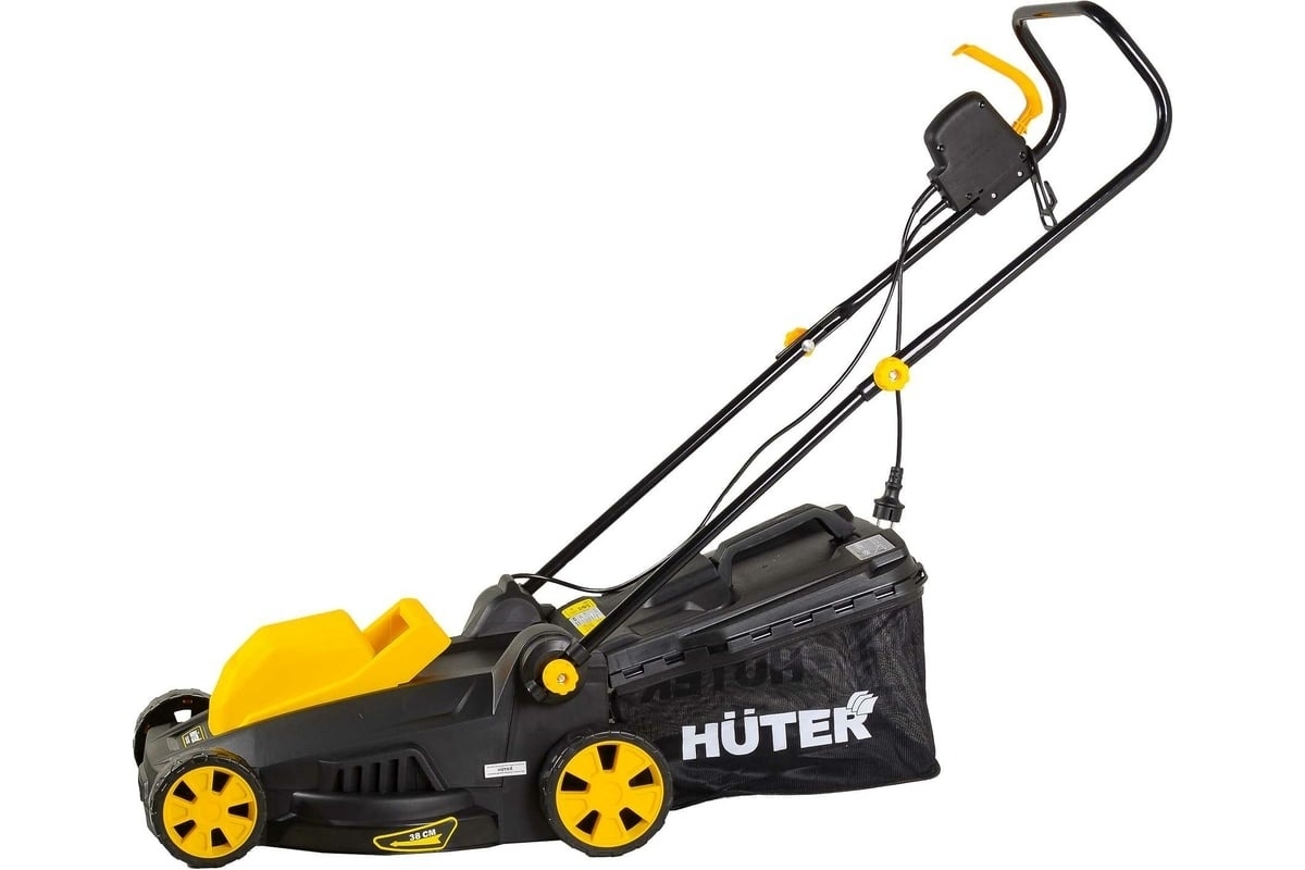 Газонокосилка электрическая Huter ELM-1400Т, от сети, 1400 Вт