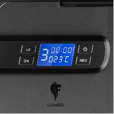 Мясорубка электрическая LEONORD LE-17706 черный, 2600 Вт, 2.0 кг/мин, реверс, металлический лоток, насадки - 5