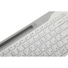 Комплект клавиатура+мышь A4Tech FStyler FB2535C беспроводной, USB + Bluetooth, 2000 DPI, белый