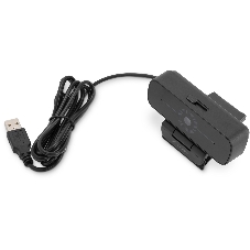 Веб-камера OKLICK OK-C001FH 1920x1080, 30 кадр/с, USB Type-A, микрофон (шумоподавление), универсальное крепление