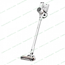 Пылесос вертикальный BQ VCA0103H белый/черный, питание от аккумулятора, 50 Вт, уборка сухая, пылесборник 0.9 л