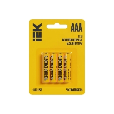 Батарейка щелочая Alkaline Optima LR03/AAA (4шт/блистер)