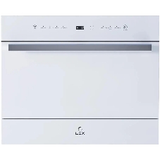 Посудомоечная машина LEX DW4541WH белый, 56 см, 6 компл., 48 дБ, класс A