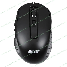 Мышь беспроводная Acer OMR060 черный, 1600 dpi, радиоканал, USB, кнопки - 6