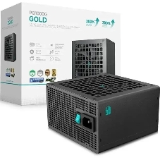 Блок питания Deepcool/GamerStorm PQ1000G WH (ATX 3.1, 1000W, Full Cable Management, 120мм fan, 80+ GOLD, Active PFC + Half Bridge + DC/DC, Full Japanese Capasitors, Gen5 PCIe, белый) RET (R-PQA00G-FD0W-WGEU-V1)
