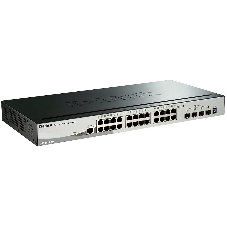 Коммутатор D-Link DGS-1510-28X/A1A, 24×1 Гбит/с + 4×10 Гбит/с SFP+, управляемый