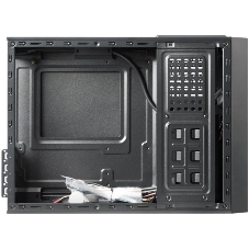 Компьютерный корпус CHIEFTEC UNI UE-02B-OP без БП, Slimline desktop, SFX, черный, mATX