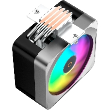 Кулер для процессора Ocypus Delta A40 EX BK Digital, 120мм ARGB FAN, Top Display Panel, 4 HEAT PIPES, 4-PIN PWM, 500-1800 RPM, 29DBA, HYDRO BEARING, LGA115X/1200/1700/18XX, AM4/AM5