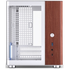 Компьютерный корпус без блока питания Case JONSBO TK-0 белый, Desktop SFF, TG, no fan, 1xUSB-A 3.2 + 1xUSB-C 3.2, SFX PSU Support, mITX белый