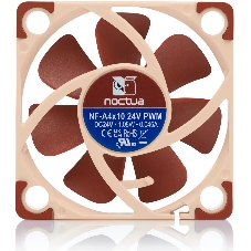 Вентилятор корпусной Noctua NF-A4x10 24V PWM, 40 мм, 5000 об/мин, 17.9 дБ, 4-pin PWM, без подсветки