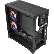 Корпус SAMA V42, Midi-Tower, чёрный, 4 x 120 мм