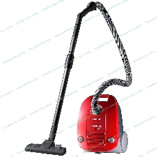 Пылесос Samsung SC4131 красный, 320/1600 Вт, уборка сухая, пылесборник мешок 3 л