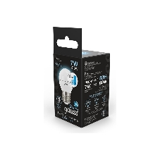 Лампа светодиодная Gauss LED Globe 7Вт E27 4100К step diммable (диммир.)