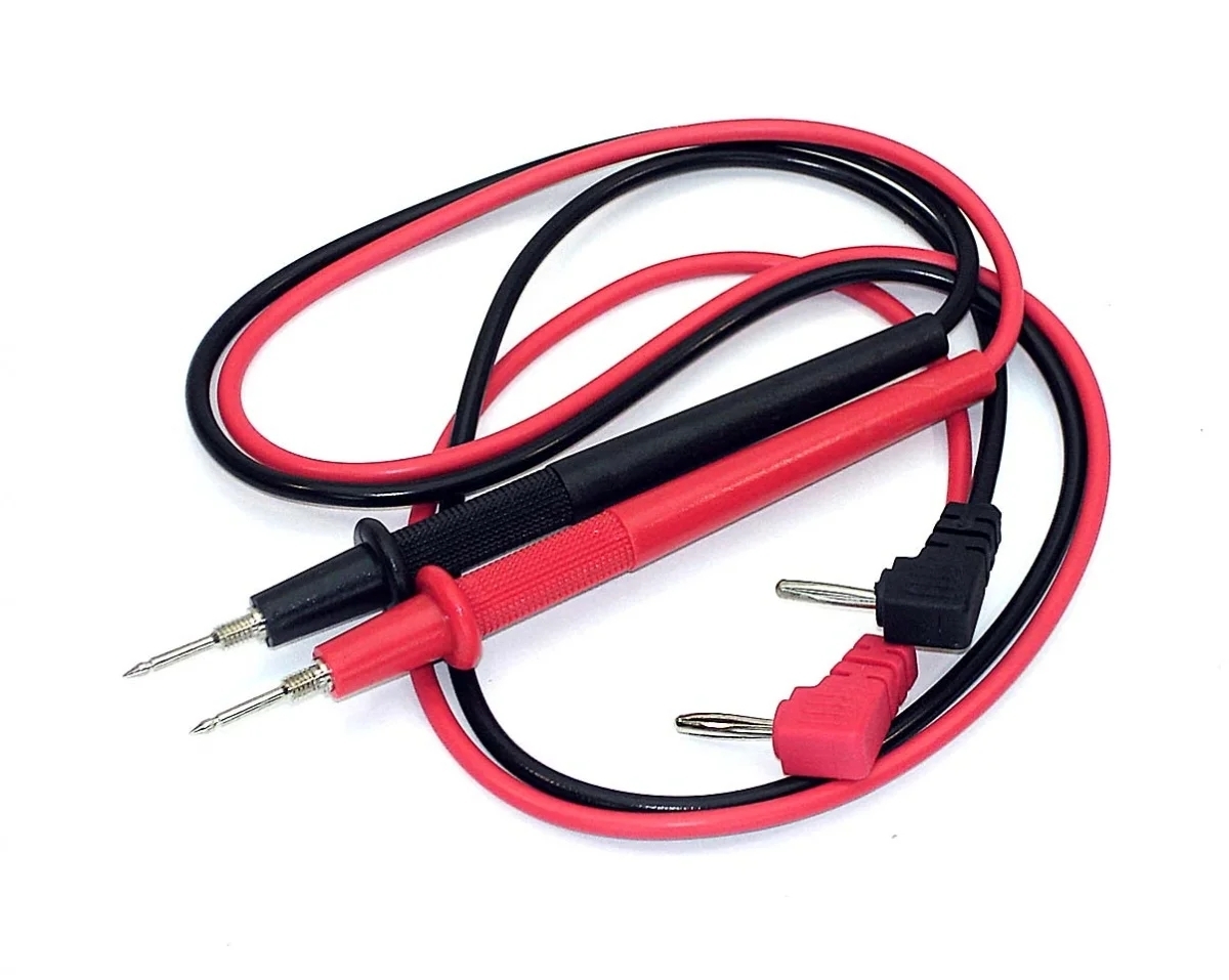 Щупы для тестера LEK-B05 никилерованный наконечник, кабель 85 см oem