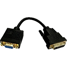Переходник Buro DVI-D (m) VGA (f) 0.23м (BU-DVI-VGA) черный