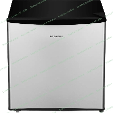 Холодильник Hyundai CO0502 серебристый/черный однокамерный 43л капельная система
