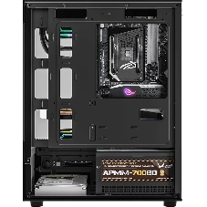 Компьютерный корпус AeroCool/Formula Crystal Z1CM черный без БП mATX 5x120мм 1xUSB3.0 audio bott PSU