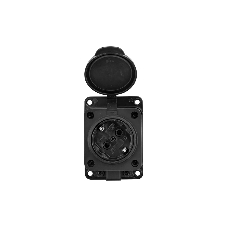 Розетка настенная с защитной крышкой каучуковая 230В 2P+PE 16A IP44 EKF PROxima