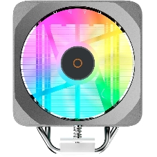 Кулер для процессора Ocypus Delta A40 EX BK Digital, 120мм ARGB FAN, Top Display Panel, 4 HEAT PIPES, 4-PIN PWM, 500-1800 RPM, 29DBA, HYDRO BEARING, LGA115X/1200/1700/18XX, AM4/AM5