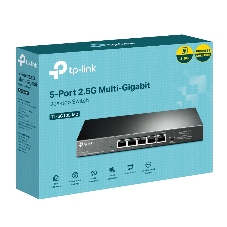 Коммутатор TP-Link TL-SG105-M2, 5×2.5 Гбит/с, неуправляемый