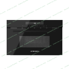 Встраиваемая микроволновая печь Kuppersberg, High-Tech, 34 л, гриль, 5 уровней мощности, 8 автоматических программ, многофункциональный таймер, размораживание, сенсорное управление, блокировка от детей, поворотный стол, черный