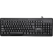 Комплект клавиатура+мышь Gigabyte GK-KM6300 проводной, USB, 1000 DPI, чёрный