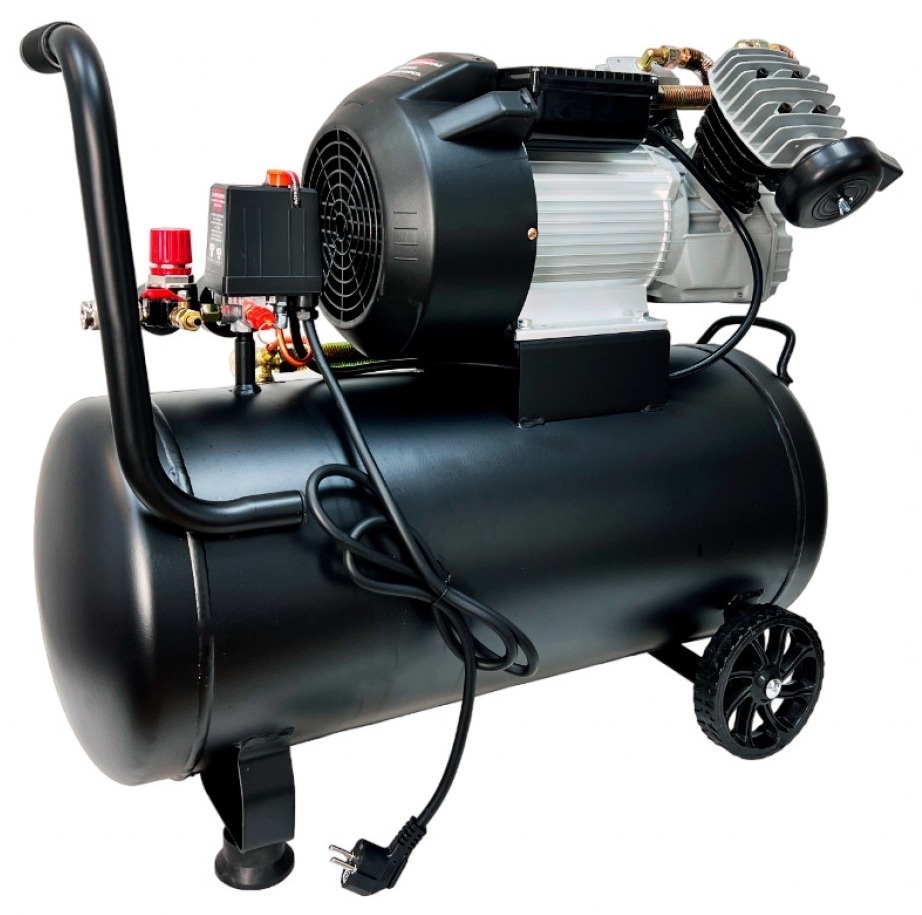 Компрессор воздушный Kranz KR-2200/50, 2200Вт, 400 л/мин, 50л